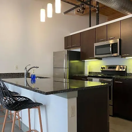 Downtown Loft With Skyline View Appartement
